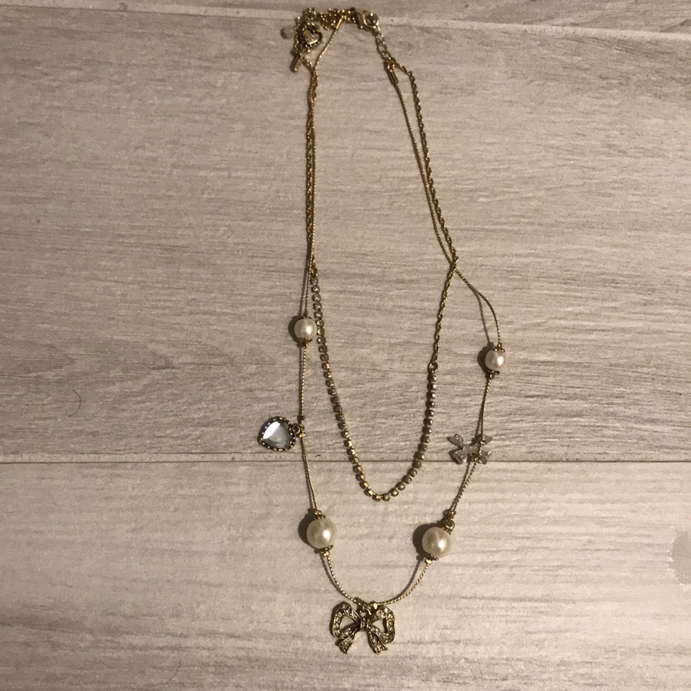 Betsey Johnson adjustable necklace